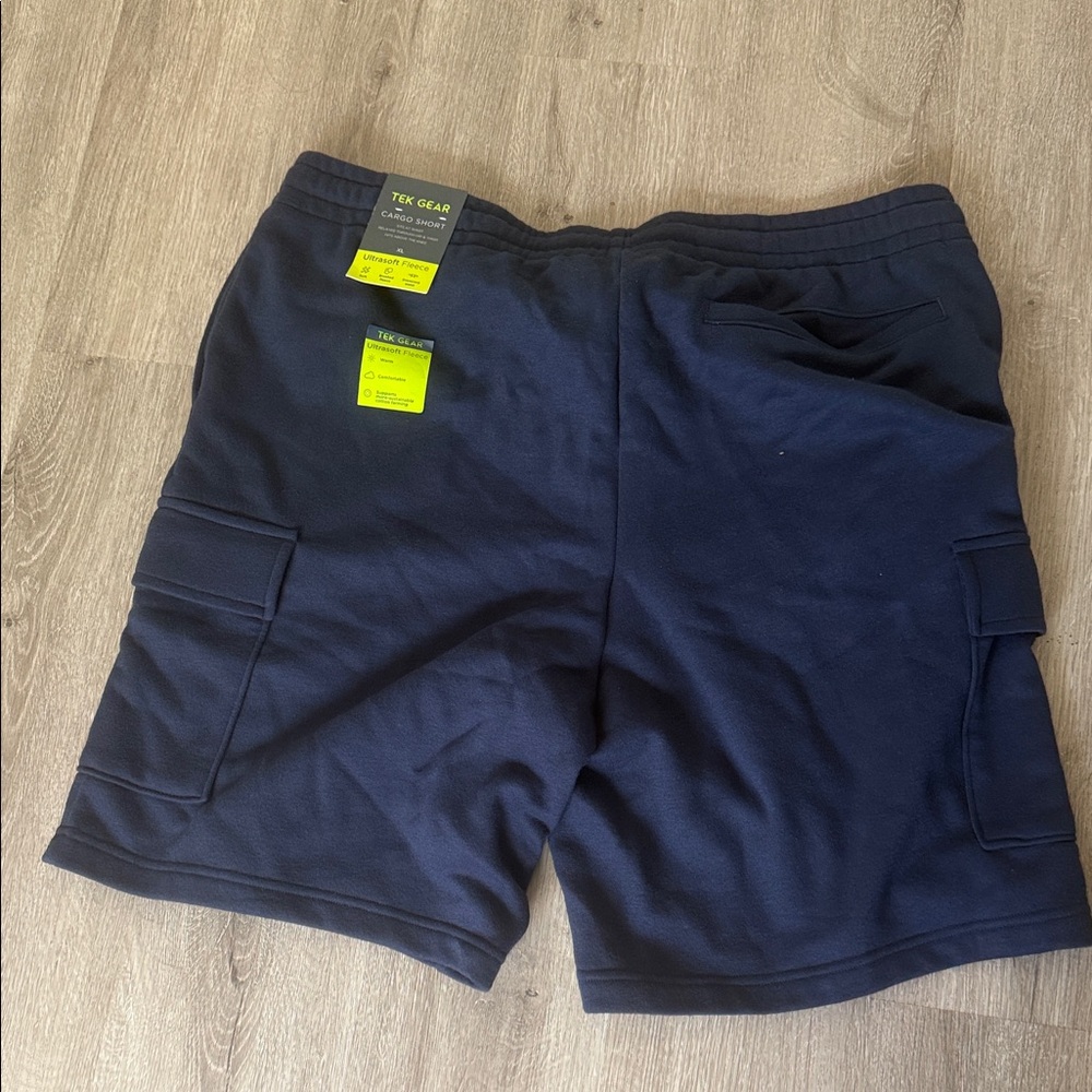 Tek Gear Men's Dark Blue Cargo Shorts